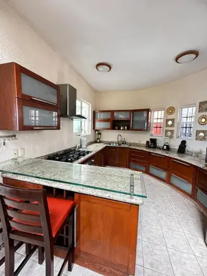 Una cocina o zona de cocina en 3 Atardeceres, Pet Friendly Vista al Mar en Brisas