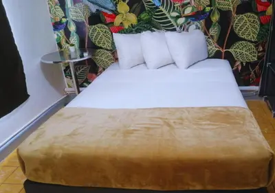 Cama o camas de una habitación en Estancia a 5 minutos del Hospital Regional