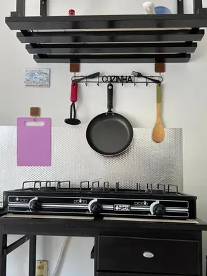 Una cocina o zona de cocina en Departamento 3Hab 7min del Centro