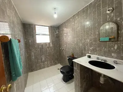Un baño de Casa Nana , amplia y tranquila