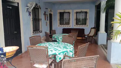Zona de estar de Hotel El Patio