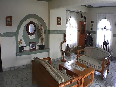 Zona de estar de Casa Principal Vintage Rancho El Plantel