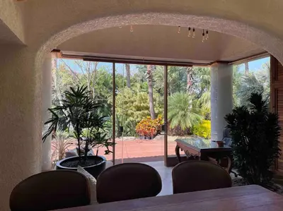 Jardín al aire libre en Bilbao Luxury Bungalow