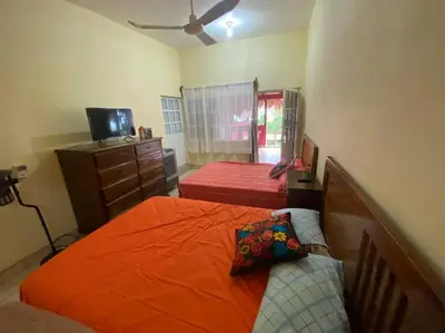 Cama o camas de una habitación en Departamento 4 personas Xela