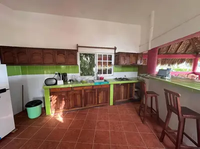 Una cocina o zona de cocina en Departamento 4 personas Xela