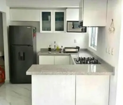 Una cocina o zona de cocina en Casa real del palmar