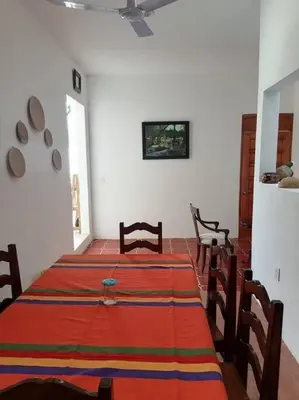 Cama o camas de una habitación en Melchor house in the historic center
