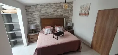 Cama o camas de una habitación en Casa las hadas