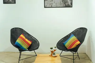 Zona de estar de Casa Don José ORQUIDEAS Suite