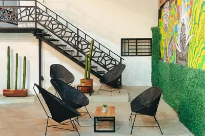 Zona de estar de Casa Don José TULIPANES Suite