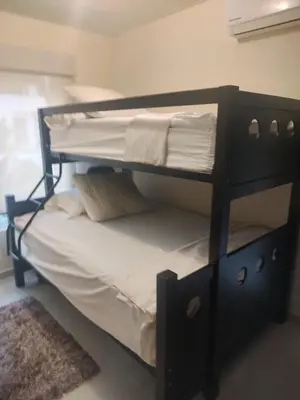 Cama o camas de una habitación en Terrasol 512
