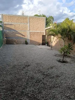 Jardín al aire libre en Cabaña de Grangelo