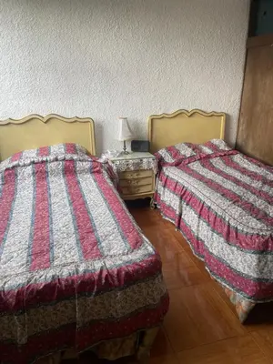 Cama o camas de una habitación en JB aeropuerto recamara privada