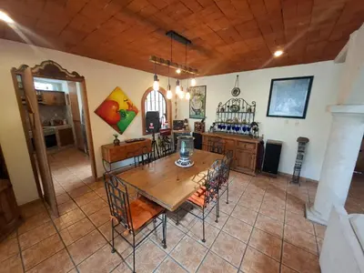 Plano de Hermosa casa estilo rustico en Puebla de Zaragoza