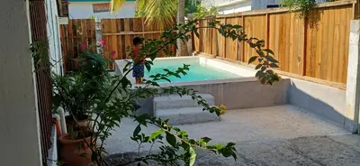 Piscina en o cerca de Casa Isahmar 2 habitacion doble starlink