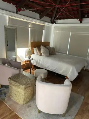 Cama o camas de una habitación en Terraza Escondida