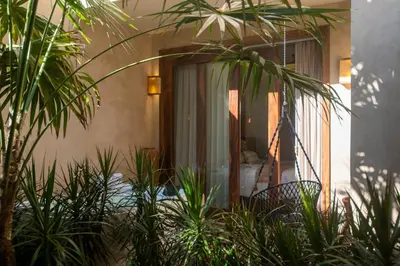 Jardín al aire libre en Mantra Hotel Boutique