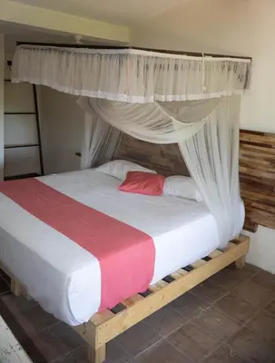 Cama o camas de una habitación en Casa de la Gente Nube