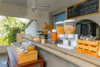 Comida en o cerca de este hostal o pensión