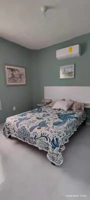 Cama o camas de una habitación en Valhalla Planta Baja cerca al Aeropuerto Factura