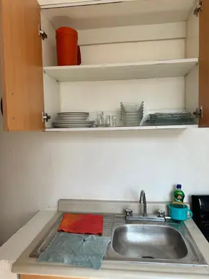 Una cocina o zona de cocina en Departamento Economico Arroyo