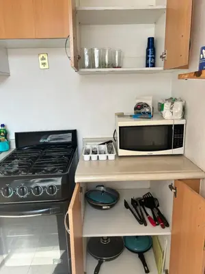 Una cocina o zona de cocina en Departamento Economico Arroyo