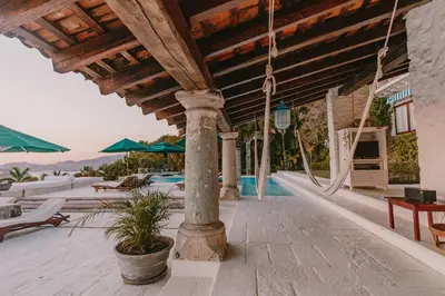 Piscina en o cerca de Casa de Piedra