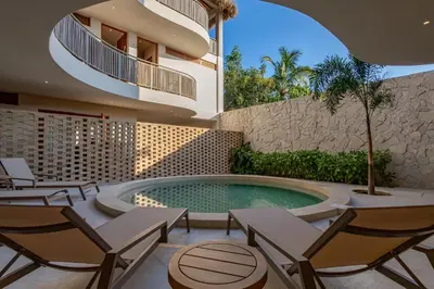 Piscina en o cerca de Casa Los Dichos