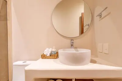 Un baño de Casa Los Dichos