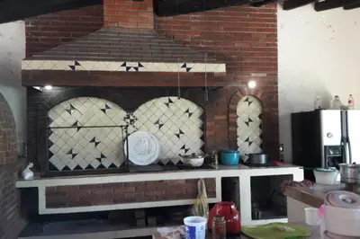 Una cocina o zona de cocina en Casa Alce