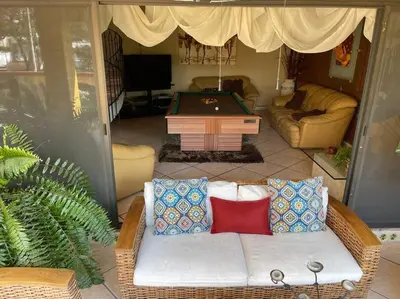 Zona de estar de Casa Pino Residencia de Lujo - Alberca con Caldera Incluido
