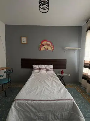 Cama o camas de una habitación en Departamento Centro Histórico
