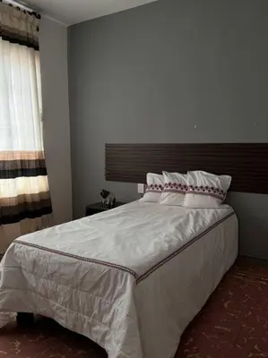 Cama o camas de una habitación en Departamento Centro Histórico