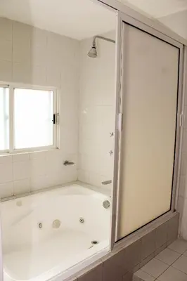 Un baño de Hotel Casa Piñón