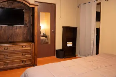 Cama o camas de una habitación en Small and comfy loft near Atlixco's center
