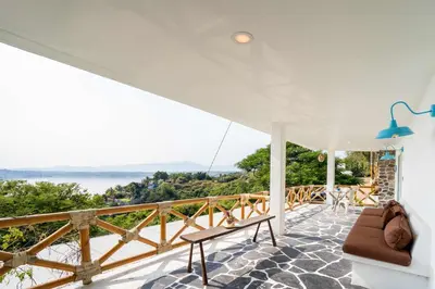 Paisaje cerca de esta villa