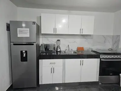 Una cocina o zona de cocina en Casa Cachi