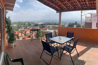 Un balcón o terraza de Quinta el mirador