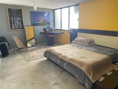 Cama o camas de una habitación en Loft IA79-2