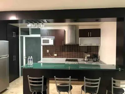 Una cocina o zona de cocina en Departamento en Cholula Pue Los Remedios C2