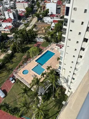 Piscina en o cerca de Departamento con vista a la bahia