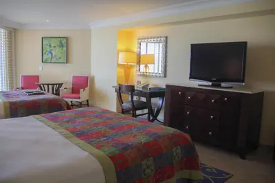 Cama o camas de una habitación en Hotel Princess Mundo Imperial Riviera Diamante Acapulco All Inclusive