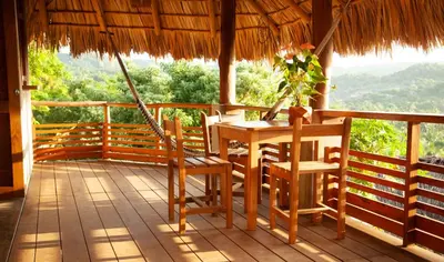 Un balcón o terraza de Casa Paraiso Mazunte - lofts with Sea view