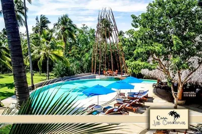 Piscina en o cerca de Casa Los Cocoteros