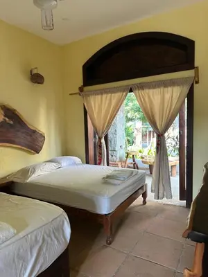 Cama o camas de una habitación en Casa Nhisdao