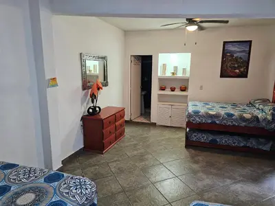 Cama o camas de una habitación en Casablanca Bonfil #1