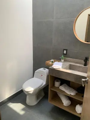 Un baño de Casa Begonias Hotel mas Villas