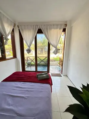 Cama o camas de una habitación en Gloria del Mar
