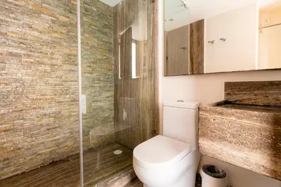 Un baño de Departamento en Brisas Diamante