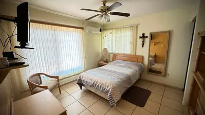 Cama o camas de una habitación en Quinta Araucarias